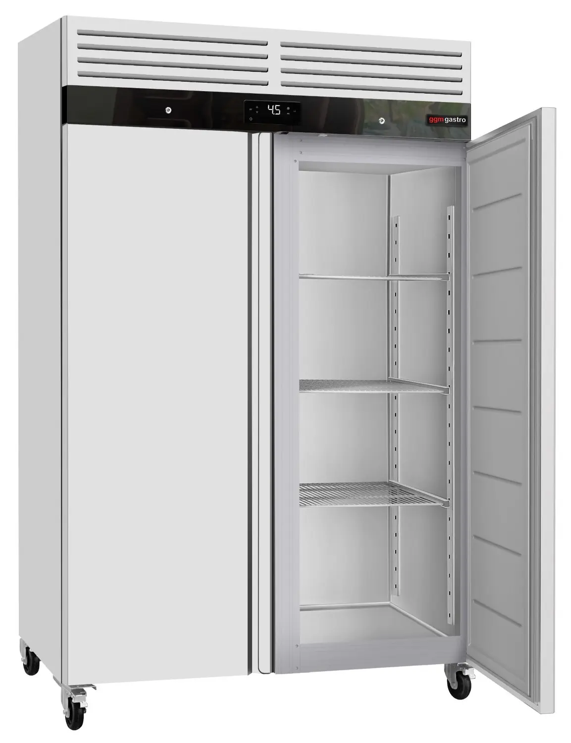 Холодильный шкаф GGM Gastro KSH1200-N (Inox) - 2
