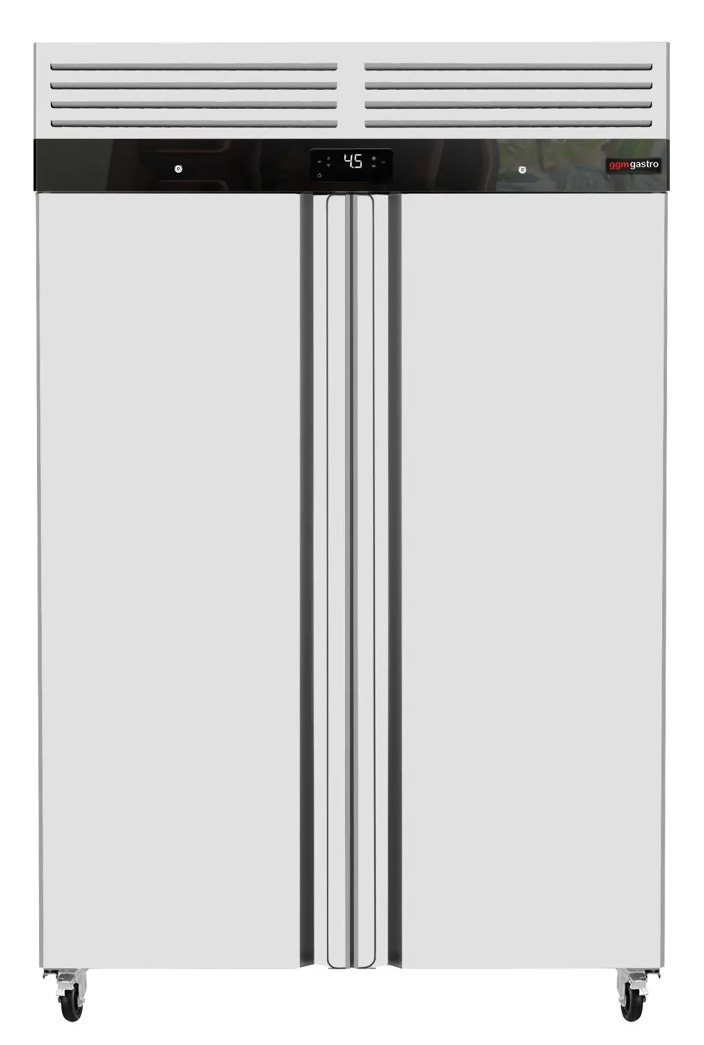 Холодильный шкаф GGM Gastro KSH1200-N (Inox) - 4