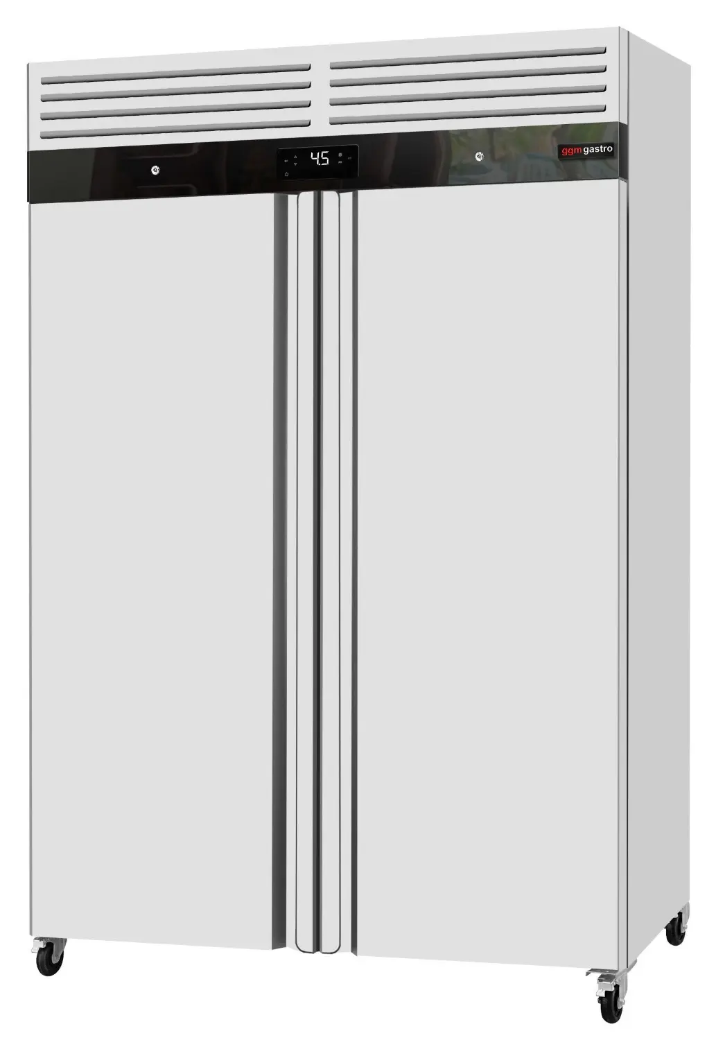 Холодильный шкаф GGM Gastro KSH1200-N (Inox) - 5