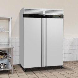 Холодильный шкаф GGM Gastro KSH1400-N (Inox) Thumb