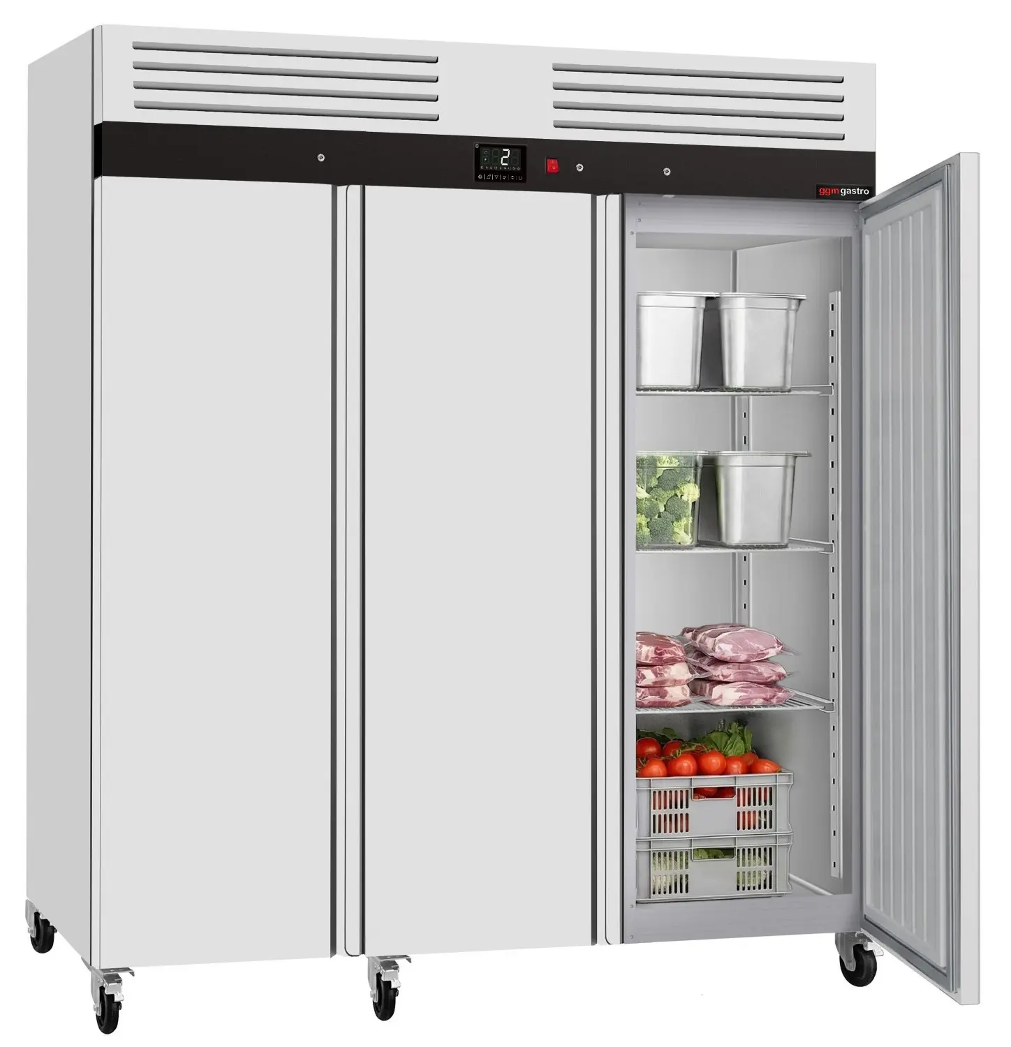 Dulap frigorific GGM Gastro KSH1800 (Inox) - 3