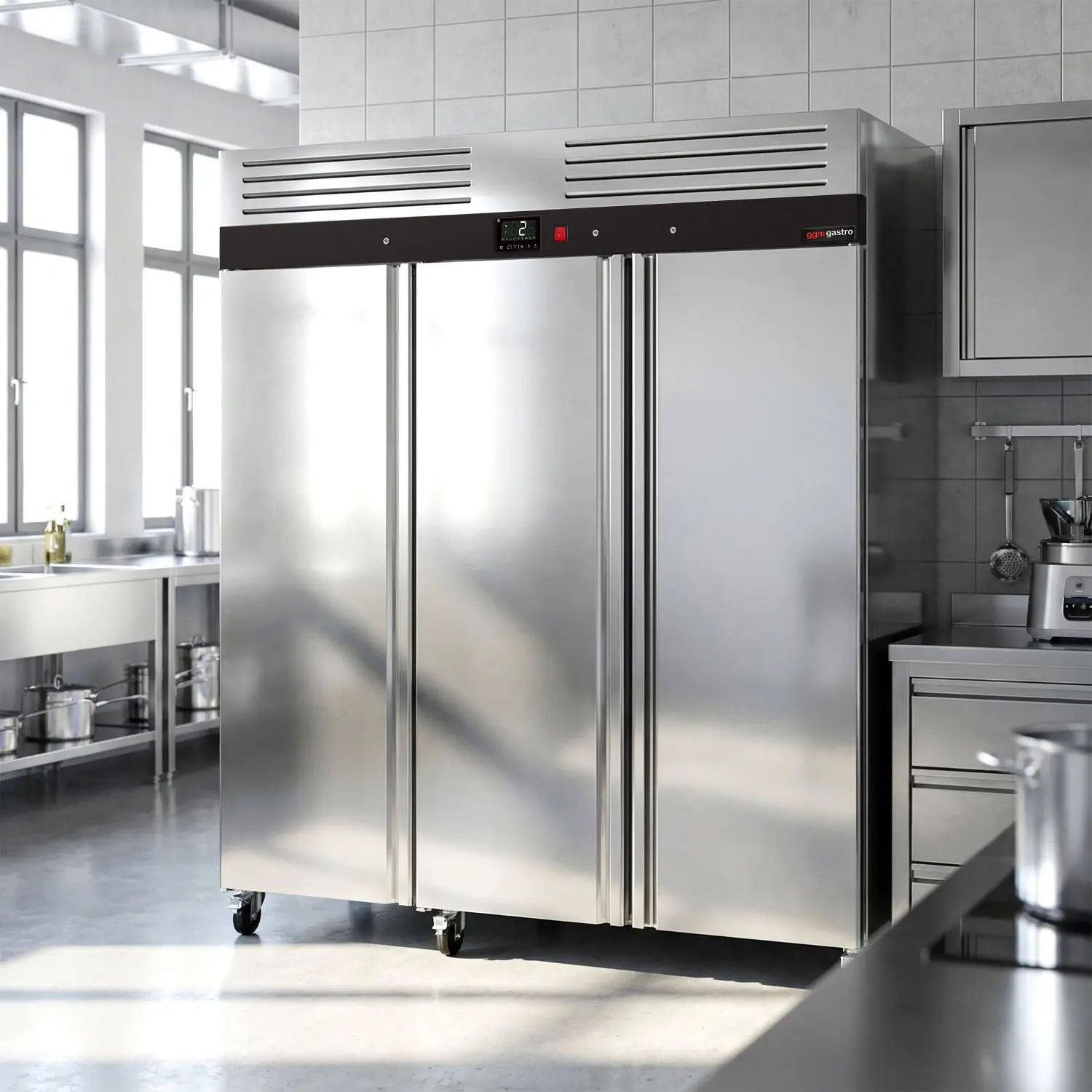 Dulap frigorific GGM Gastro KSH2100 (Inox) - 11
