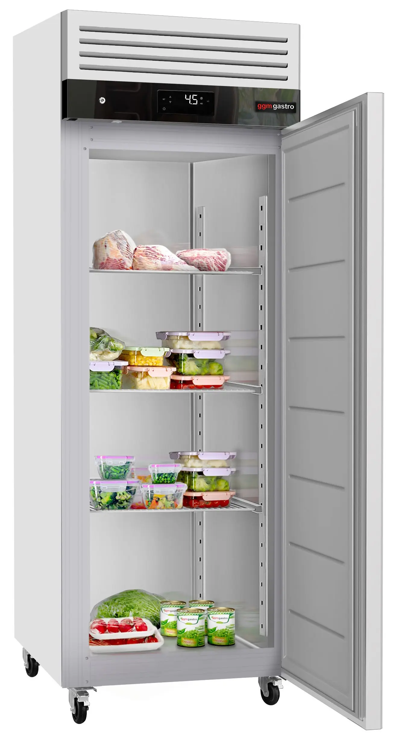 Dulap frigorific GGM Gastro KSH700-N (Inox) - 3