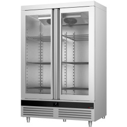 Холодильный шкаф GGM Gastro Premium GKND1400-2G (Inox) Thumb