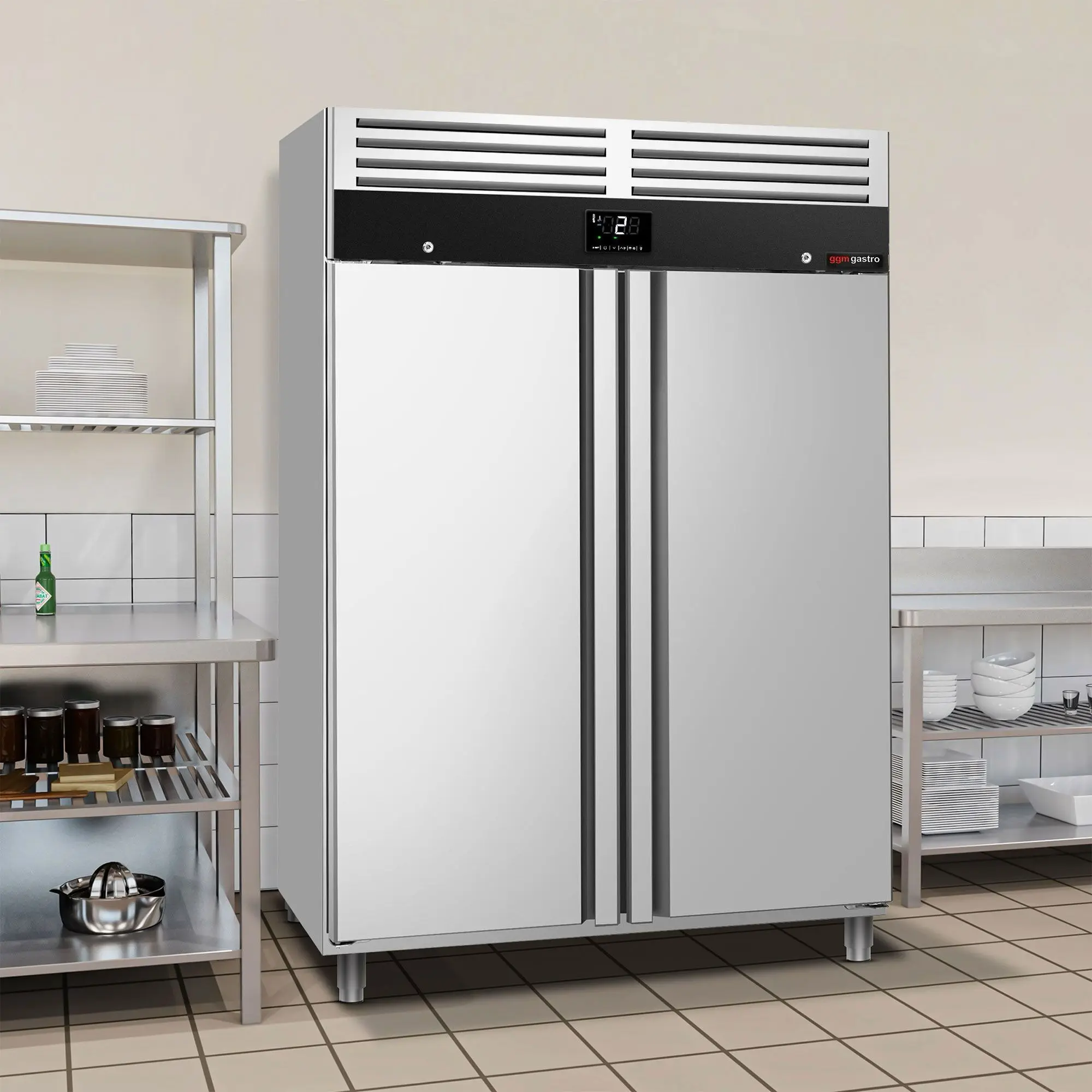 Dulap frigorific GGM Gastro Premium KC1200NDN (Inox) - 13