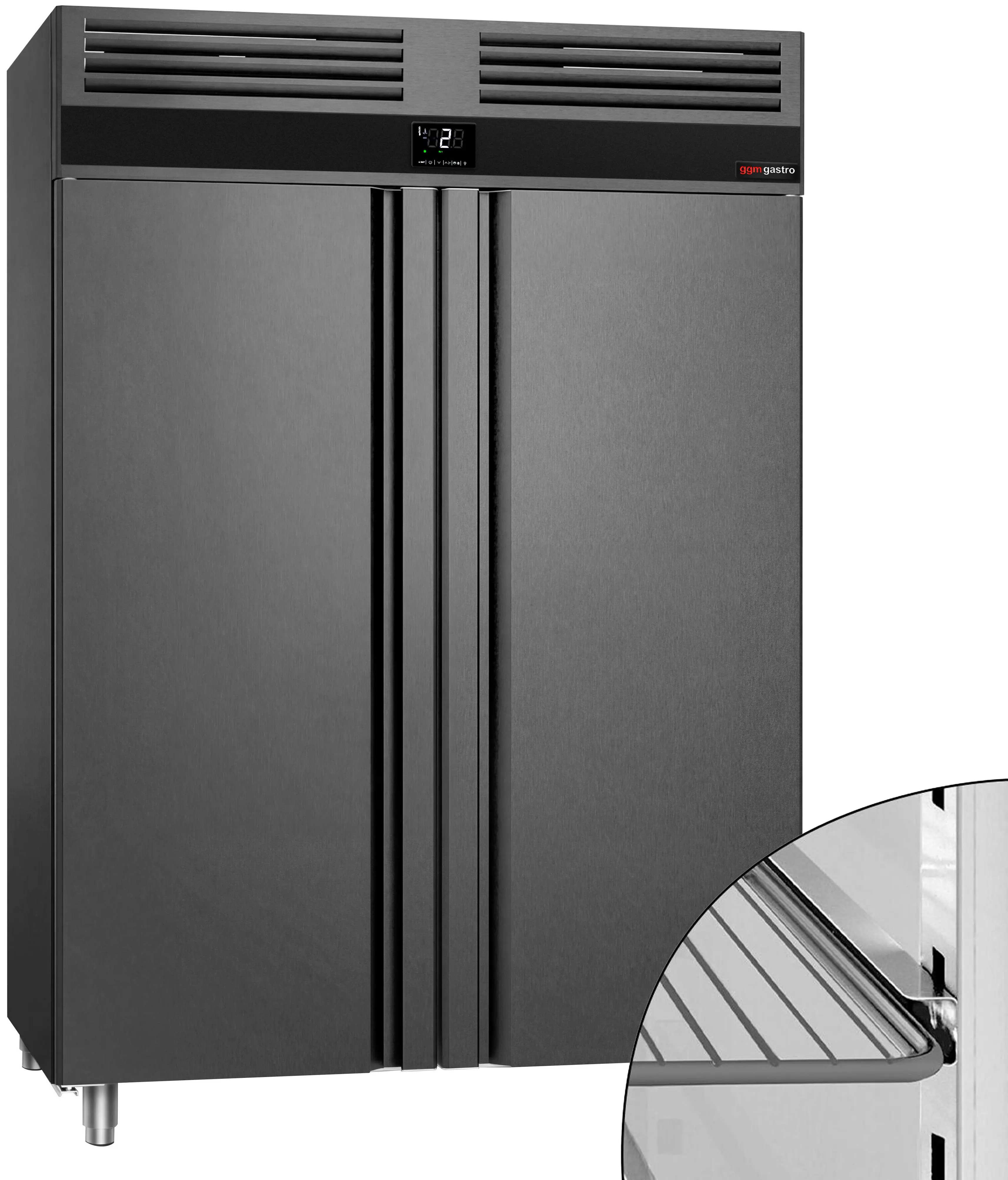 Dulap frigorific GGM Gastro Premium KF1400B-EF (Anthracite) - 10