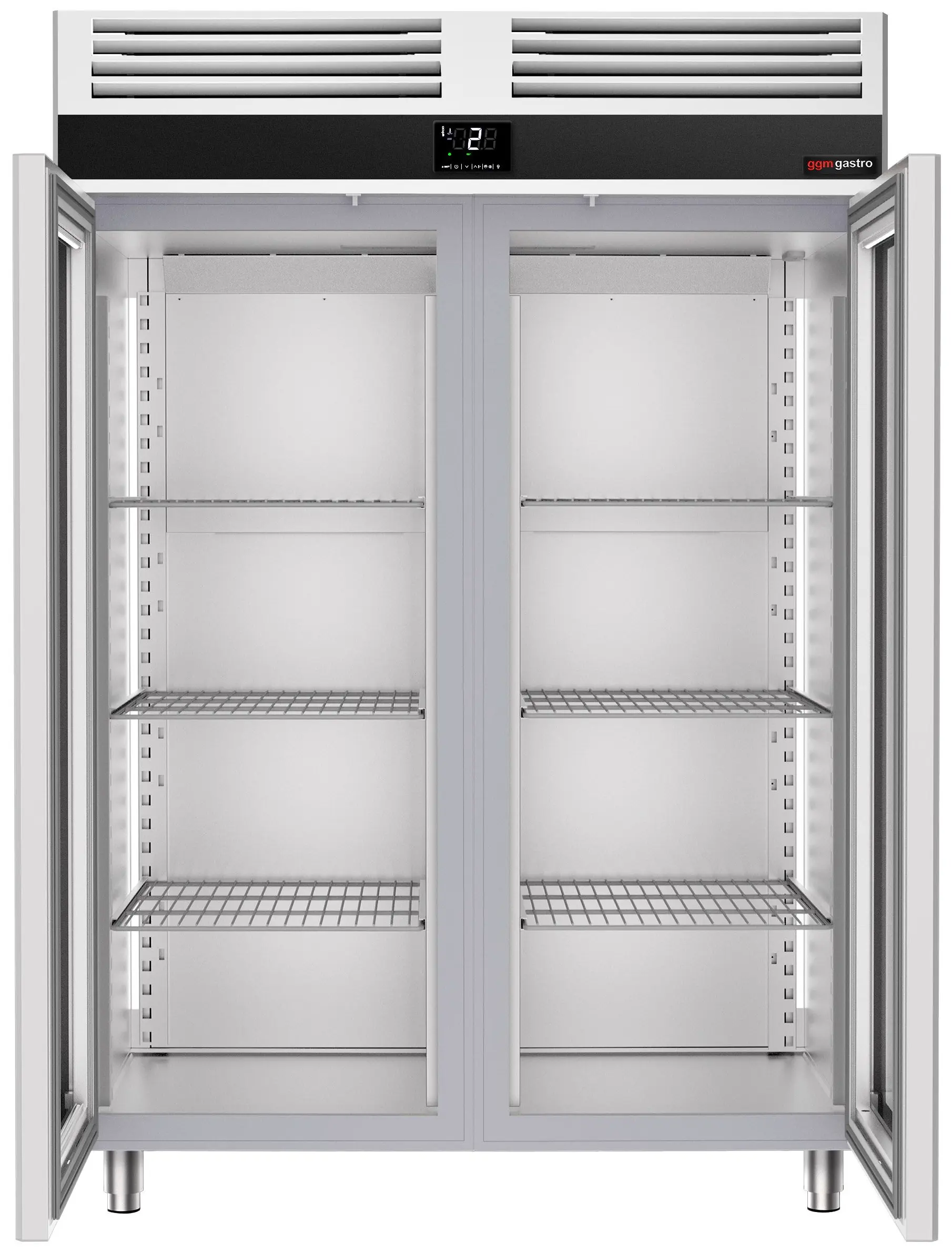 Dulap frigorific GGM Gastro Premium KF1400NDG-EF (Inox) - 2
