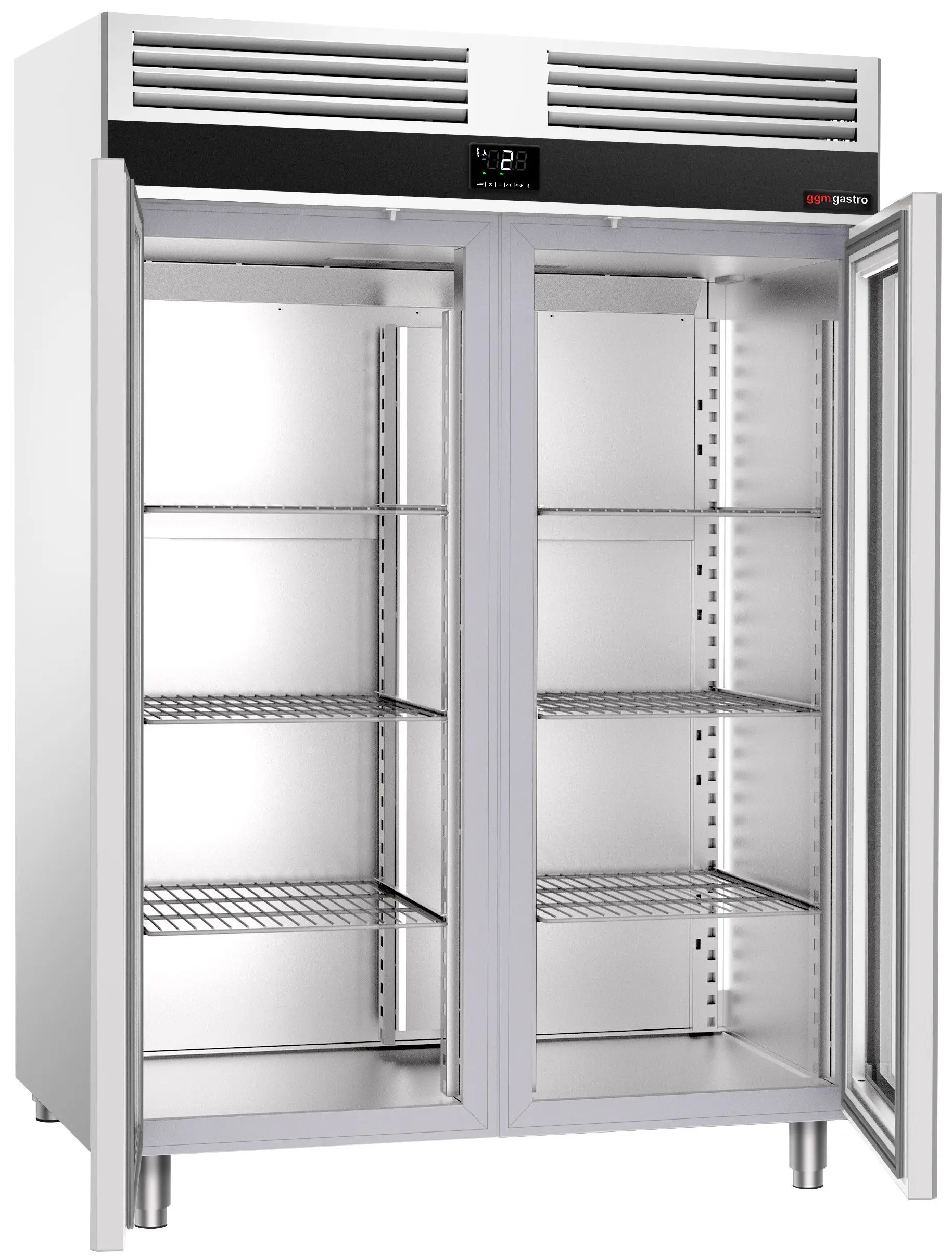 Dulap frigorific GGM Gastro Premium KF1400NDG-EF (Inox) - 4