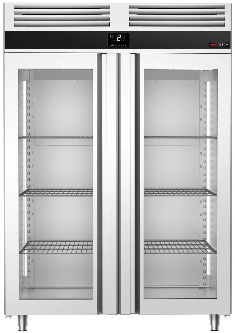 Dulap frigorific GGM Gastro Premium KF1400NDG-EF (Inox)