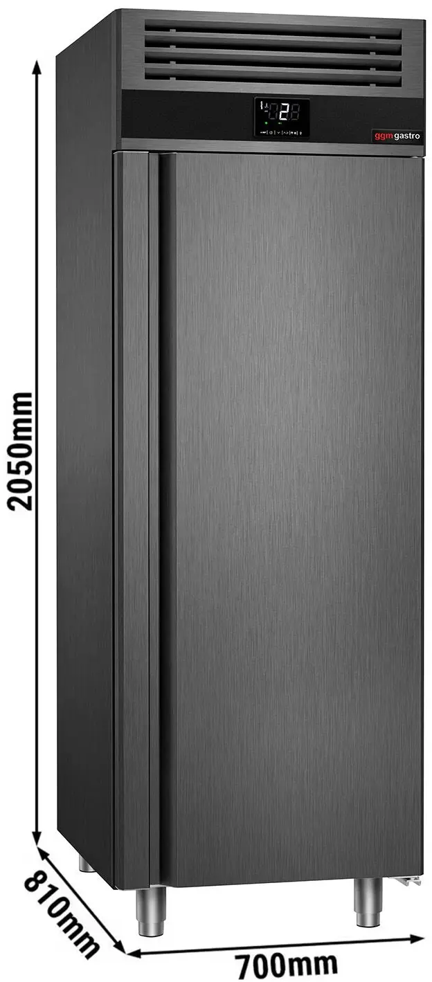 Dulap frigorific GGM Gastro Premium KF700B-EF (Anthracite) - 12