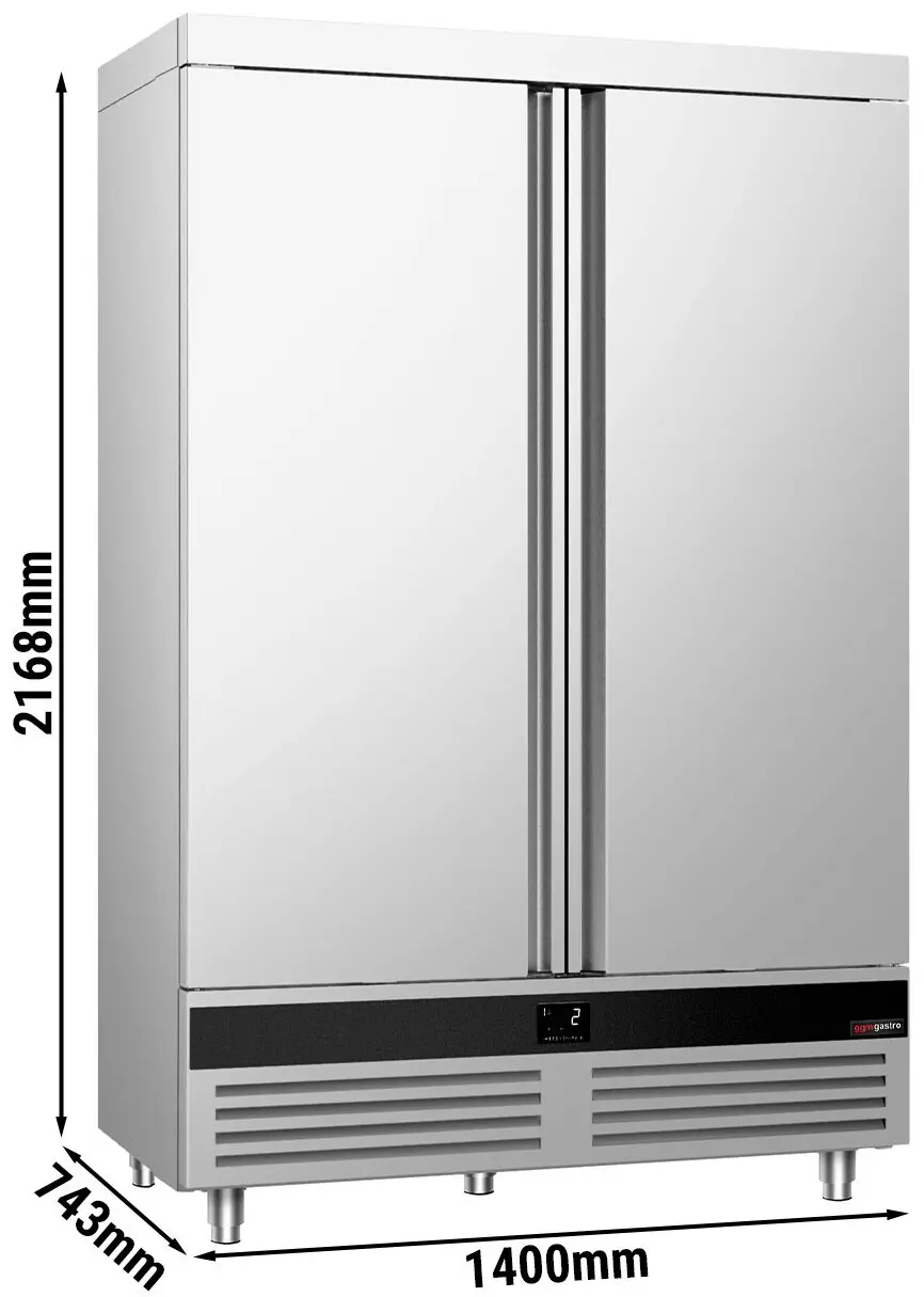 Dulap frigorific GGM Gastro Premium KND1400 (Inox) - 11