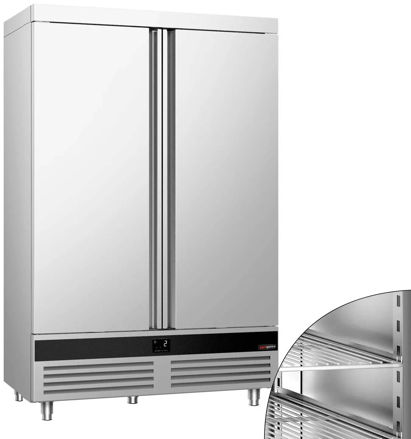Dulap frigorific GGM Gastro Premium KND1400 (Inox) - 10