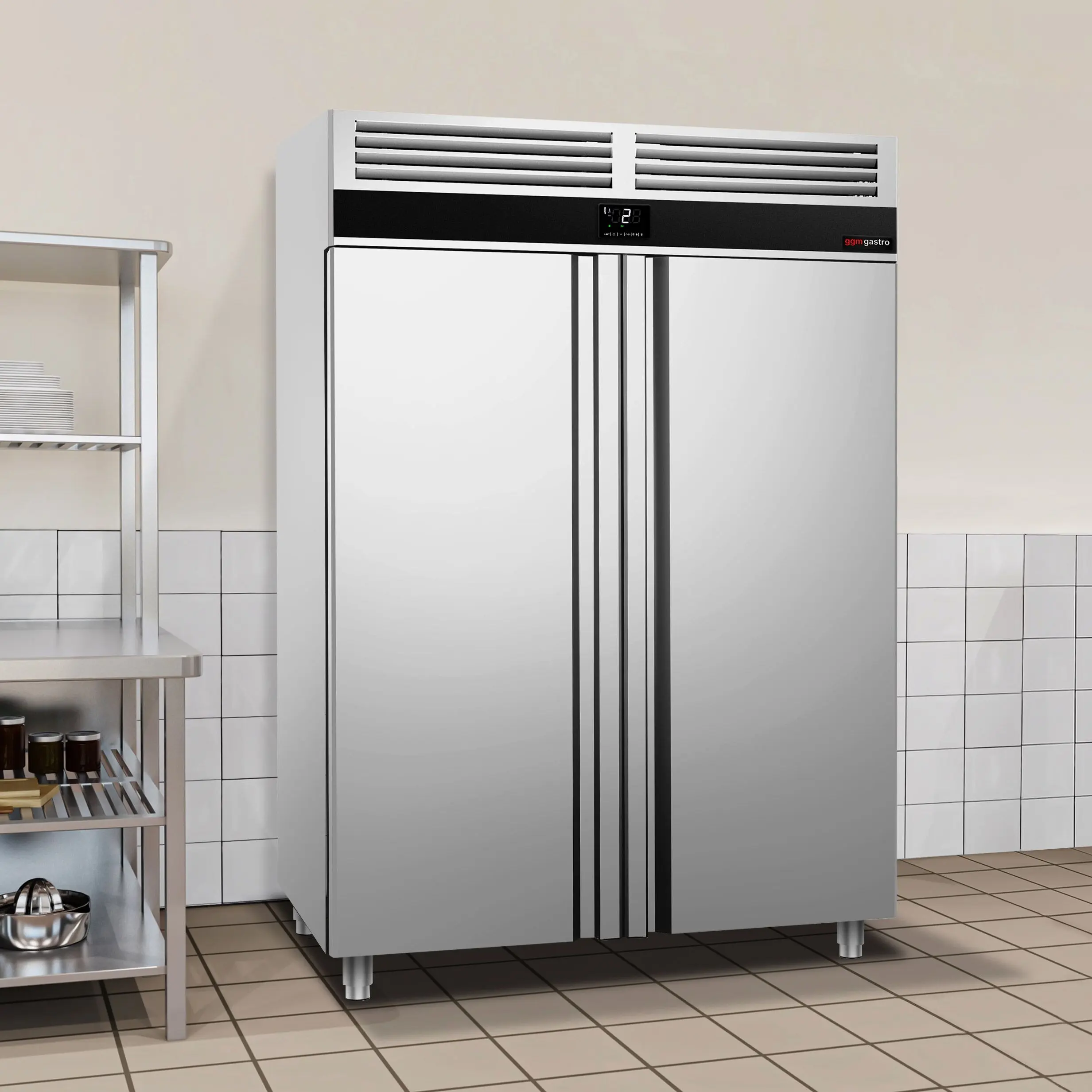 Dulap frigorific GGM Gastro Premium KSF1400ET2-EF (Inox) - 12