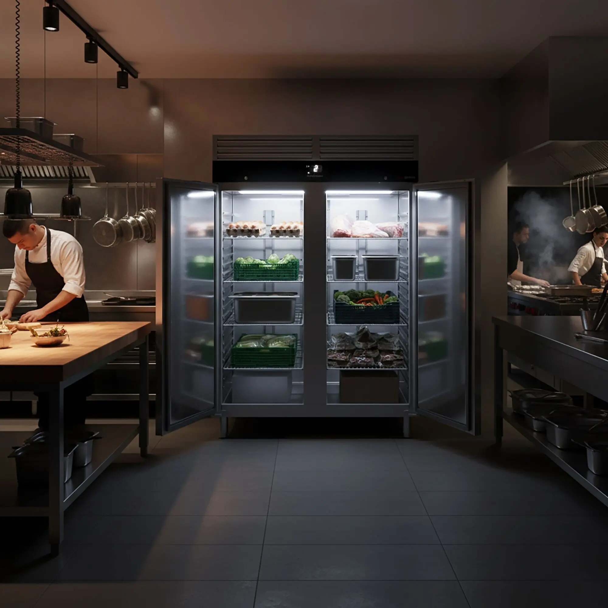 Dulap frigorific GGM Gastro Premium KSF1400ET2-EF (Inox) - 13