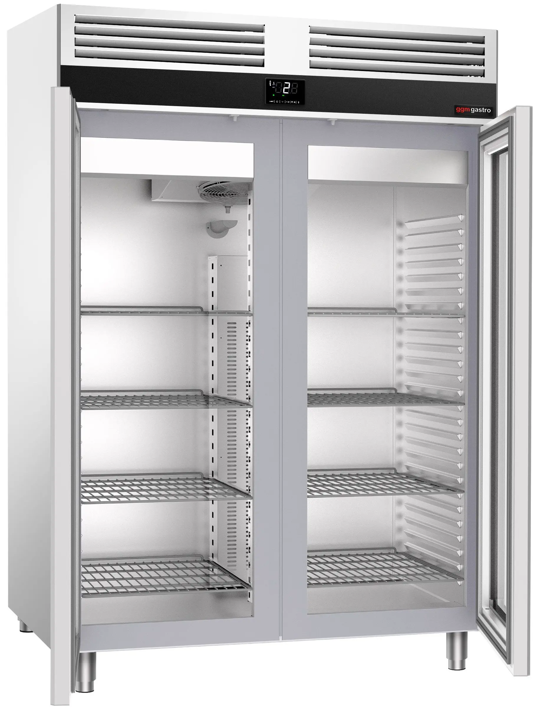 Dulap frigorific GGM Gastro Premium KSF1400GT2-EF (Inox) - 3