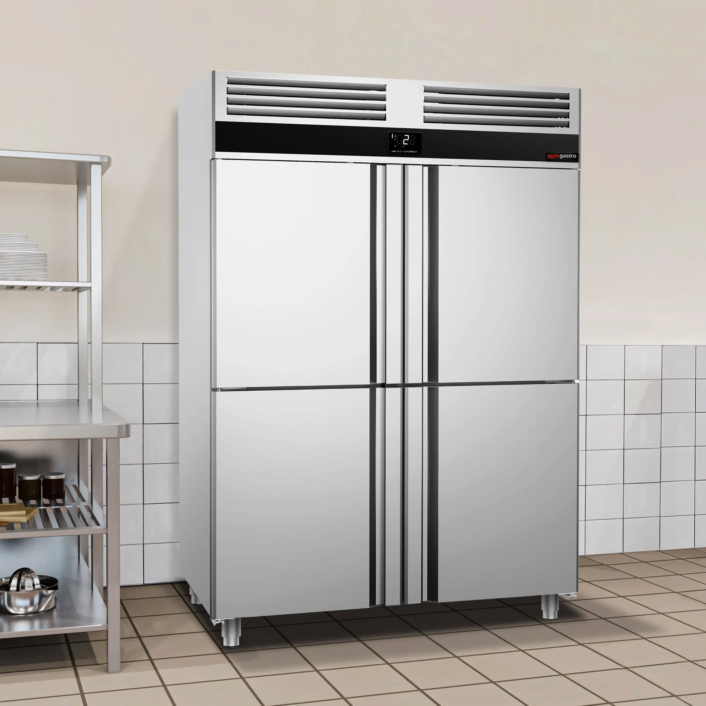 Dulap frigorific GGM Gastro Premium KSF1482T (Inox) - 12