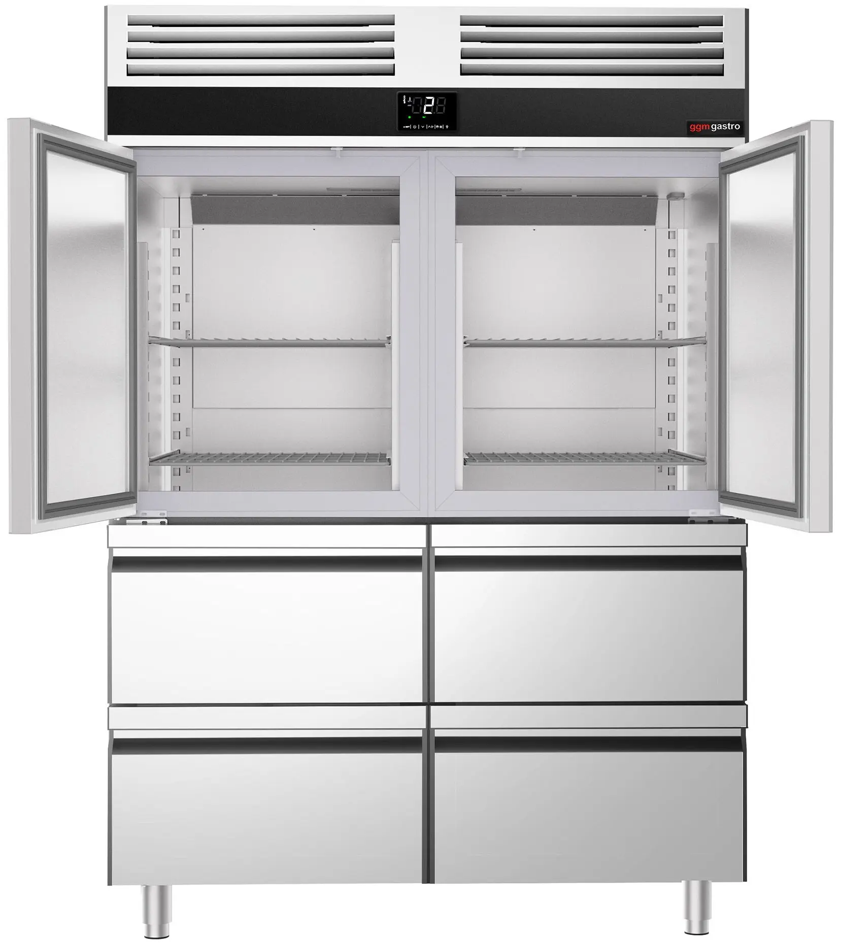 Dulap frigorific GGM Gastro Premium KSF1482TS (Inox) - 2