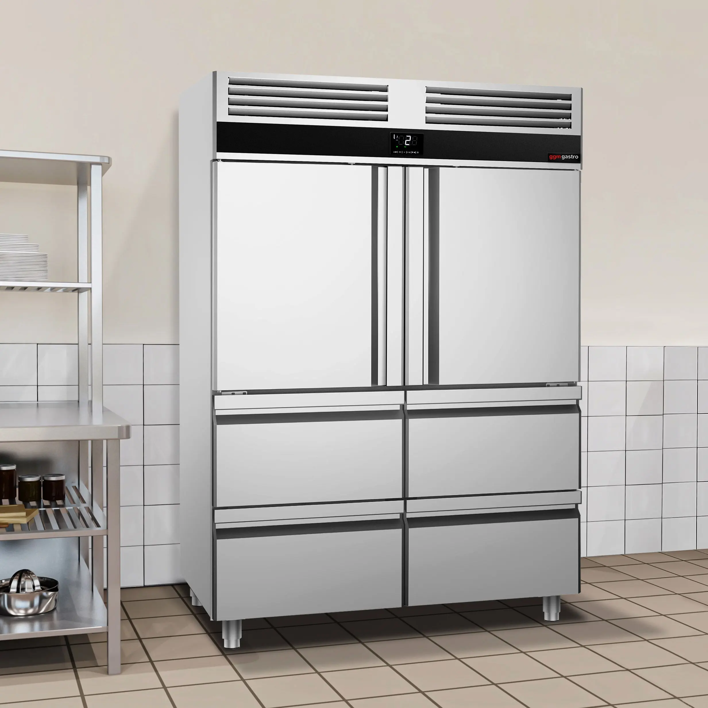 Dulap frigorific GGM Gastro Premium KSF1482TS (Inox) - 12