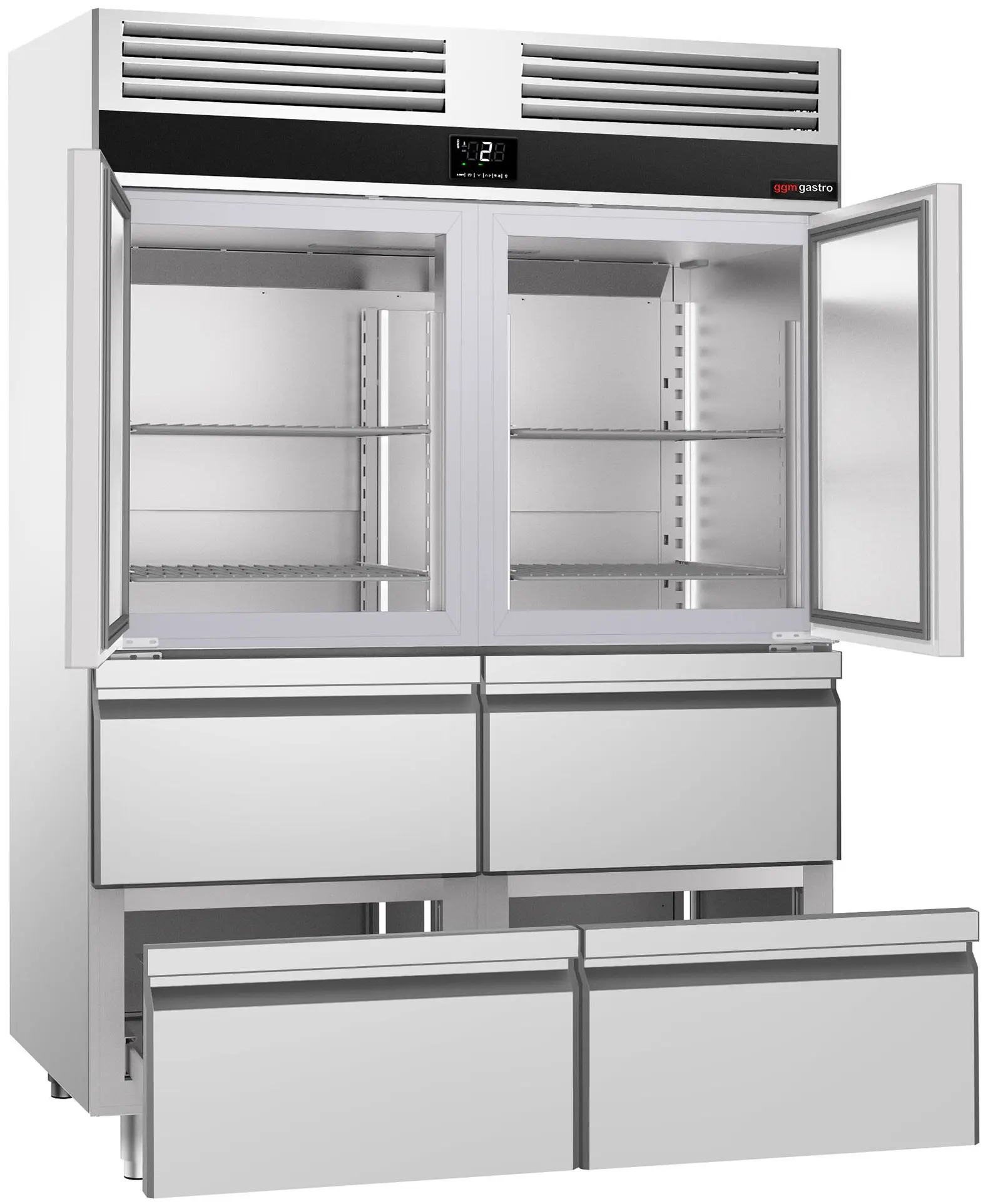 Dulap frigorific GGM Gastro Premium KSF1482TS (Inox) - 3
