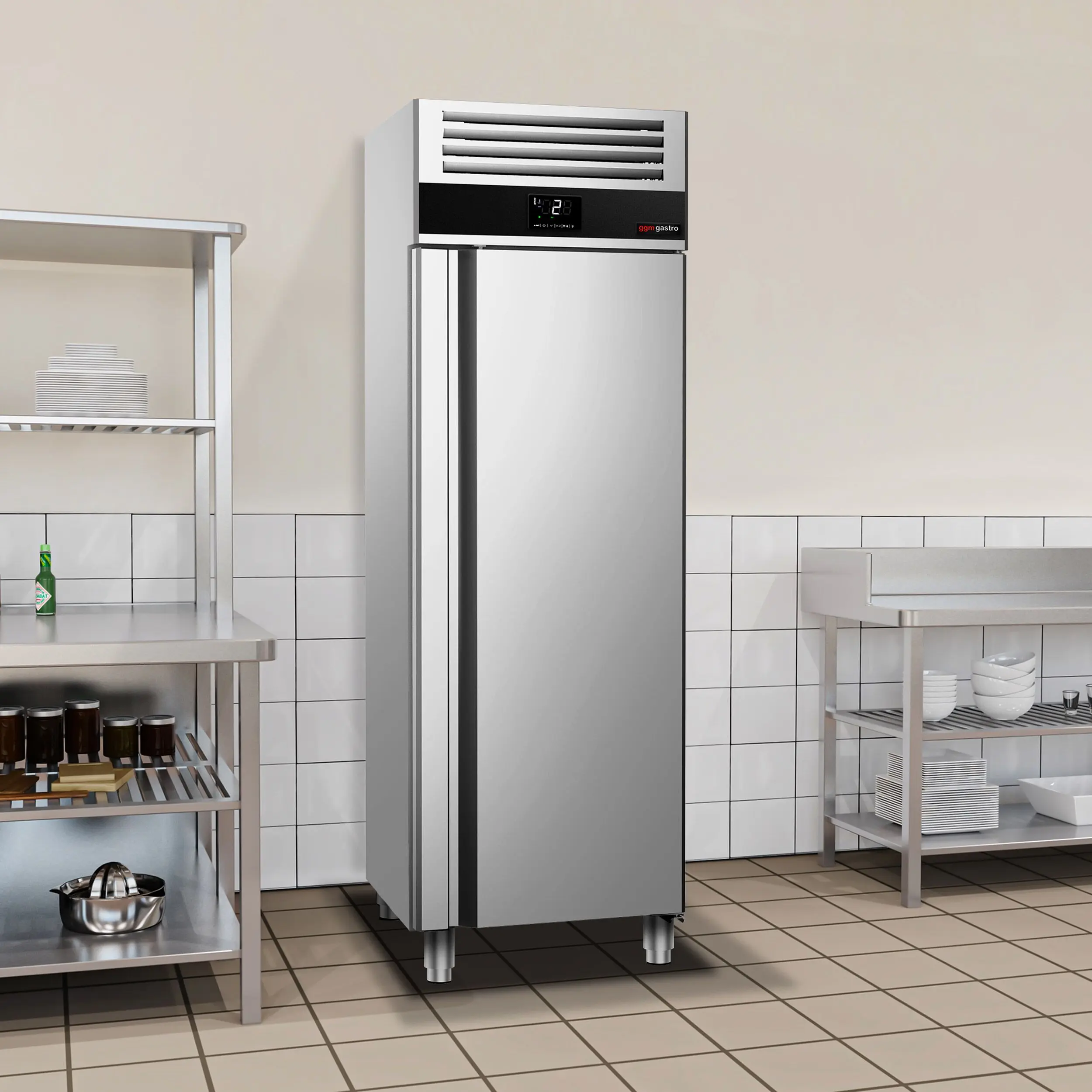 Dulap frigorific GGM Gastro Premium KSF664 (Inox) - 13