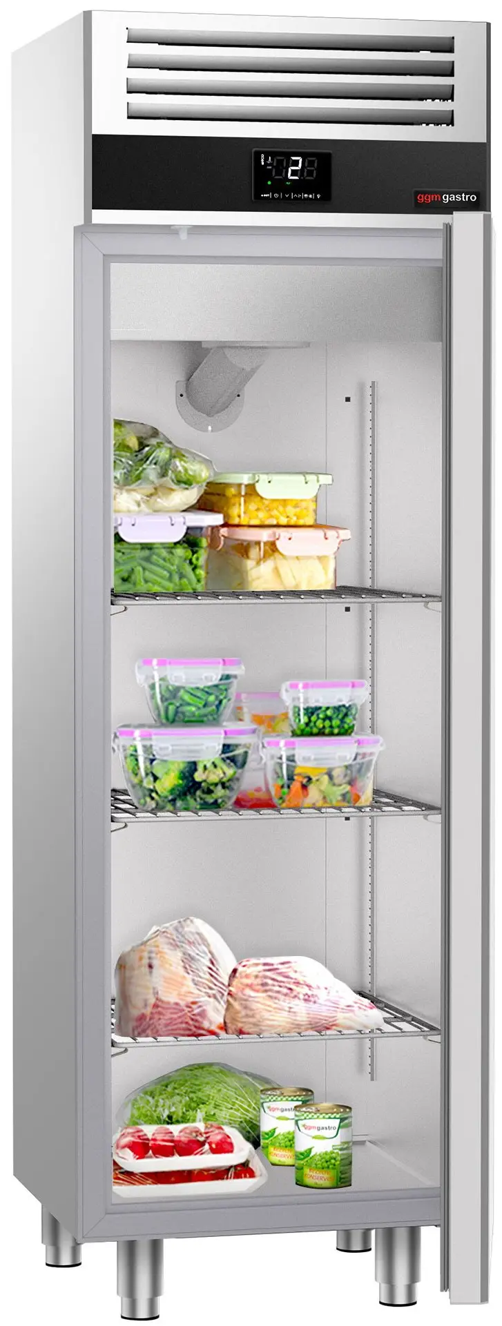Dulap frigorific GGM Gastro Premium KSF664 (Inox) - 4