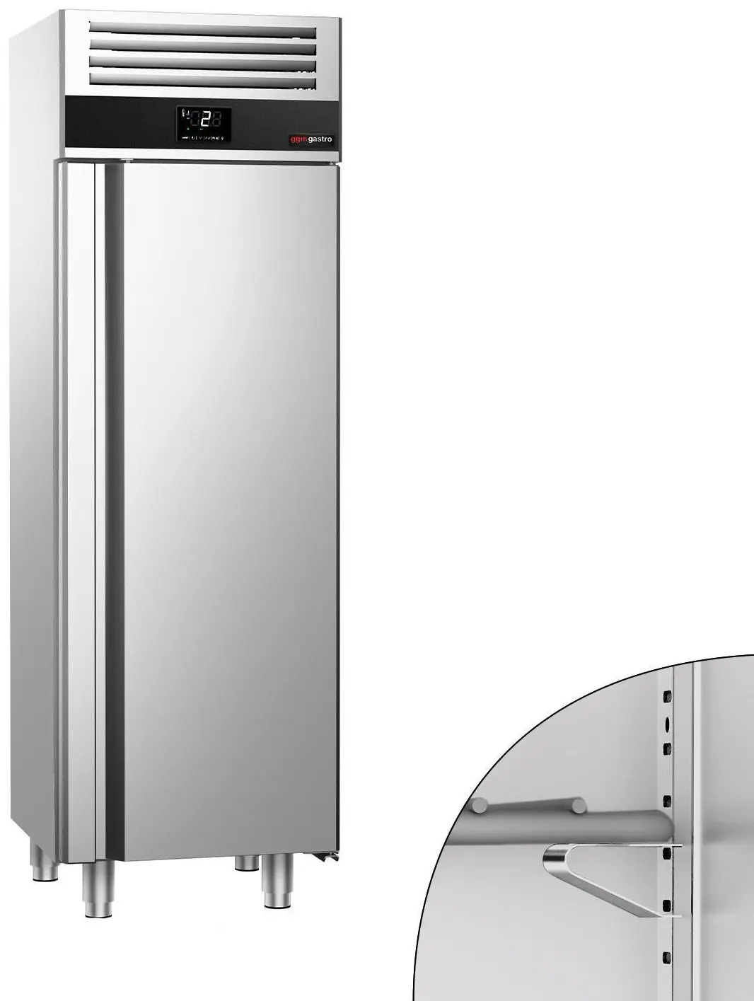 Dulap frigorific GGM Gastro Premium KSF664 (Inox) - 10