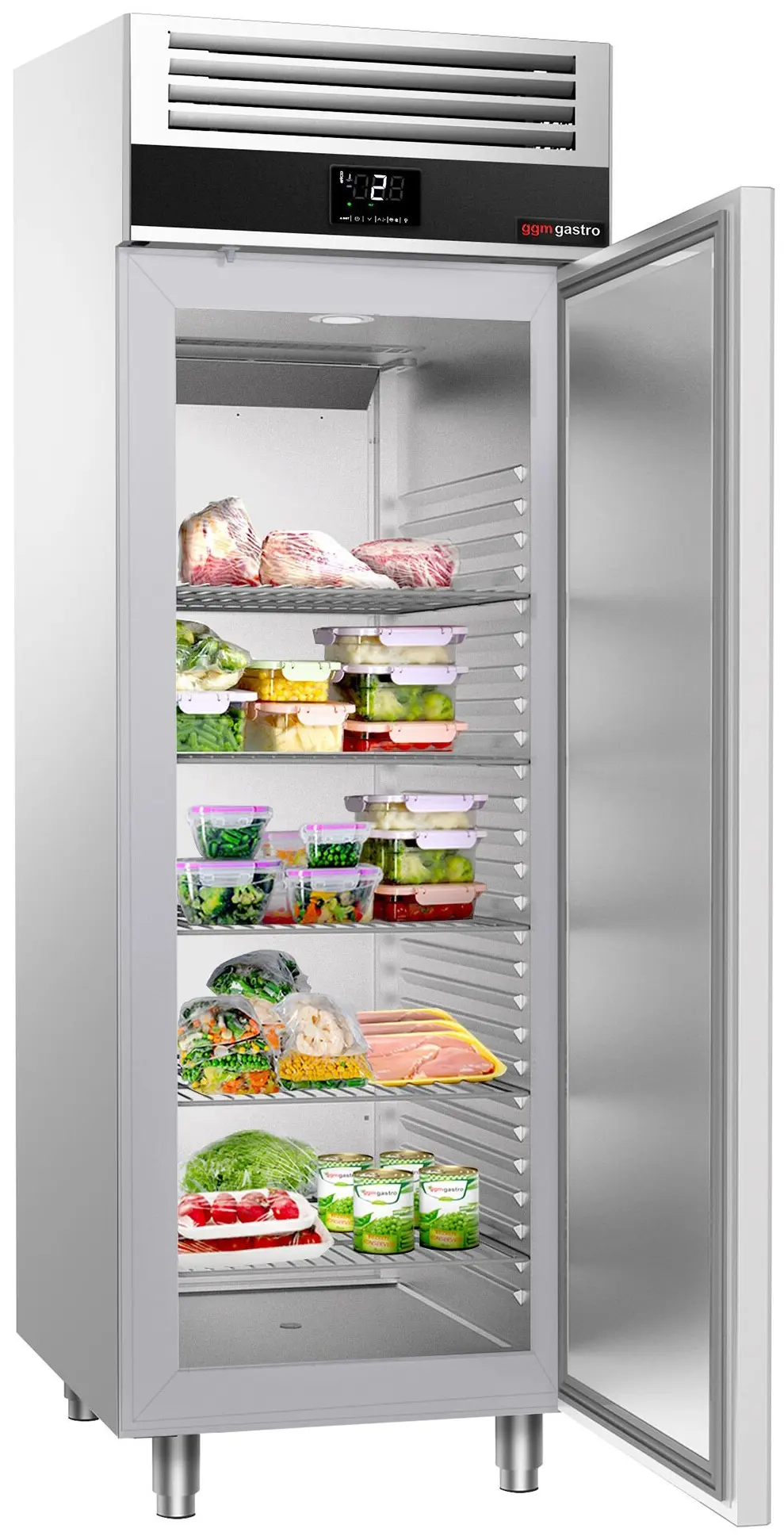 Dulap frigorific GGM Gastro Premium KSF700ET1-EF (Inox) - 4