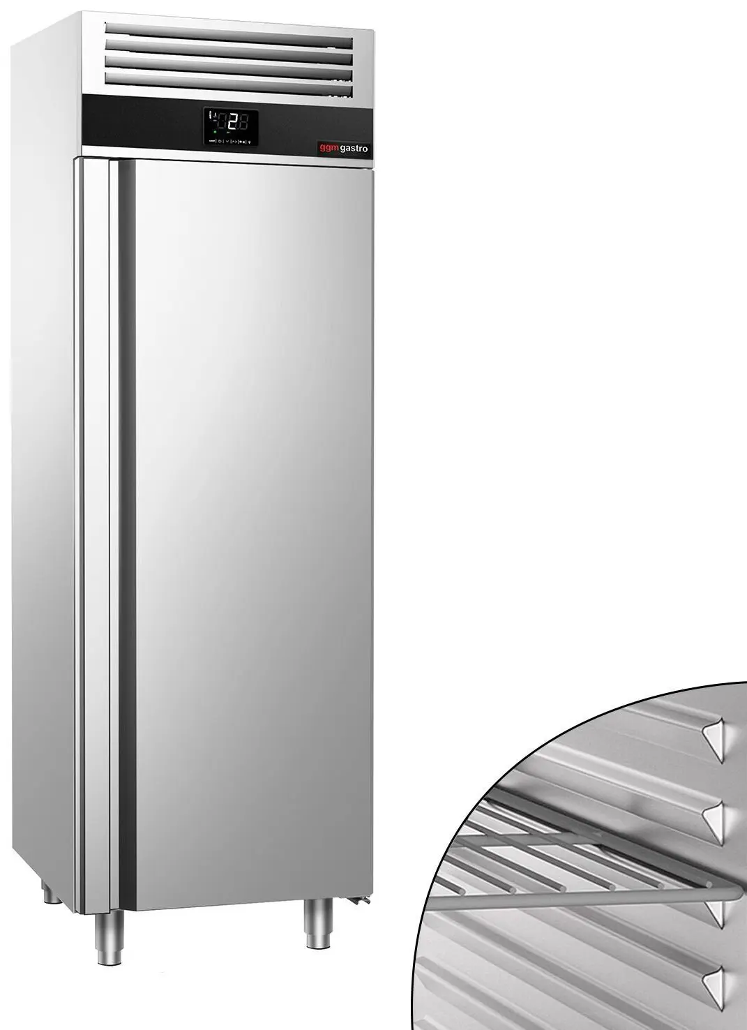 Dulap frigorific GGM Gastro Premium KSF700T1-EF (Inox) - 10