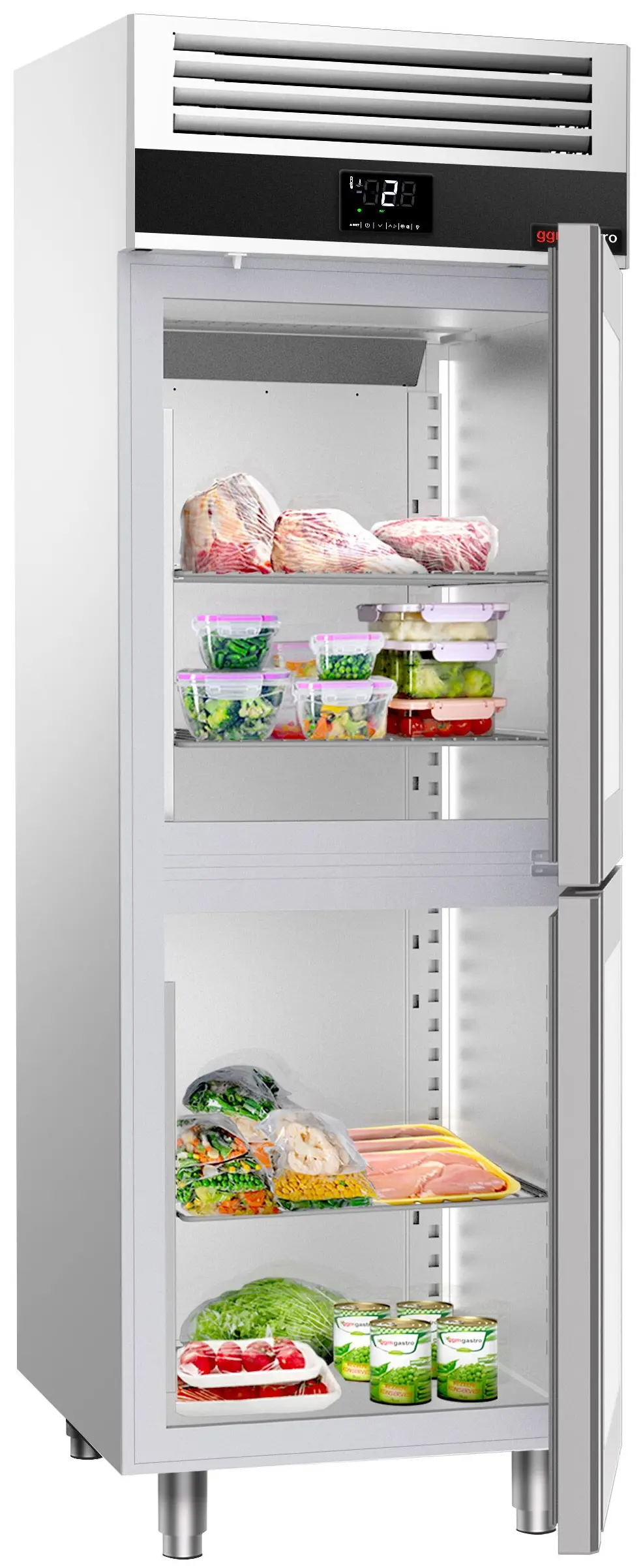 Dulap frigorific GGM Gastro Premium KSF782G (Inox) - 5