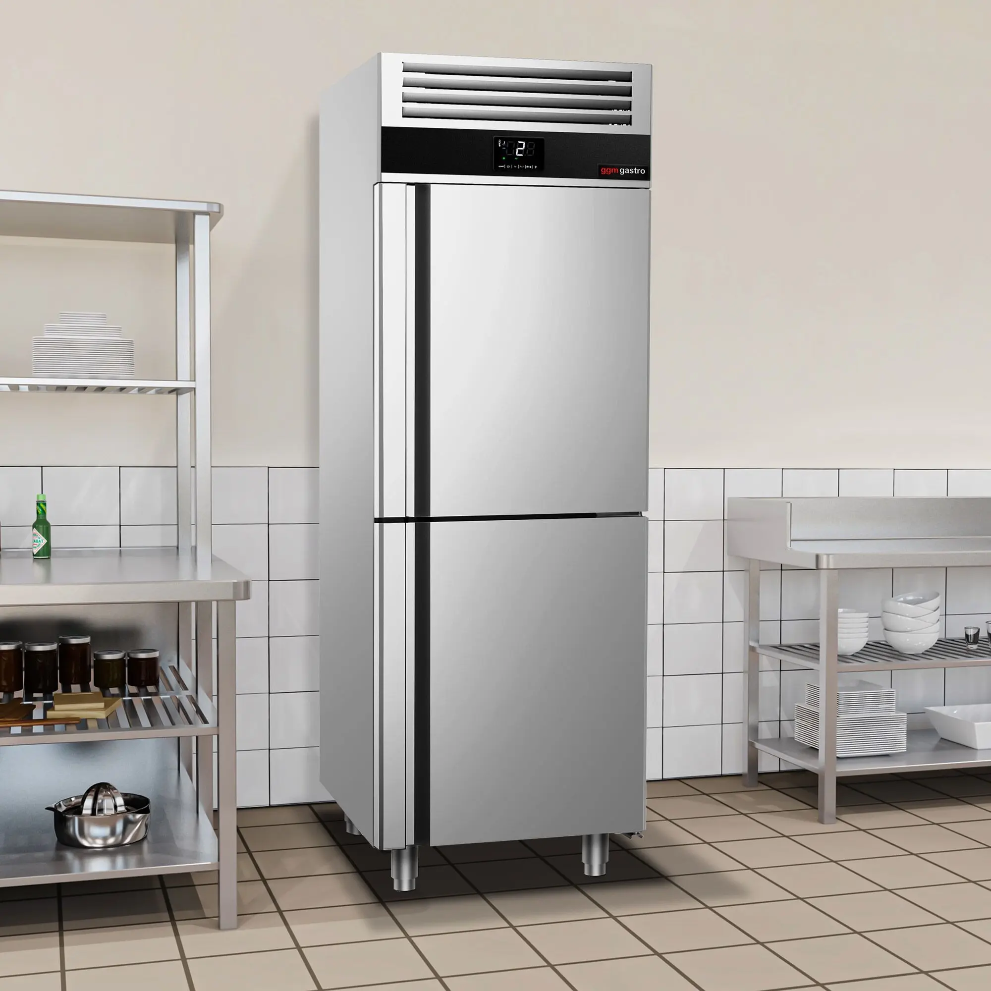 Dulap frigorific GGM Gastro Premium KSF782T (Inox) - 10