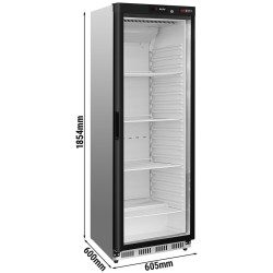 Dulap frigorific GGM Gastro Premium KSS400HGN (Black/Inox) Thumb