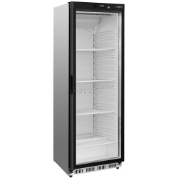 Dulap frigorific GGM Gastro Premium KSS400HGN (Black/Inox)
