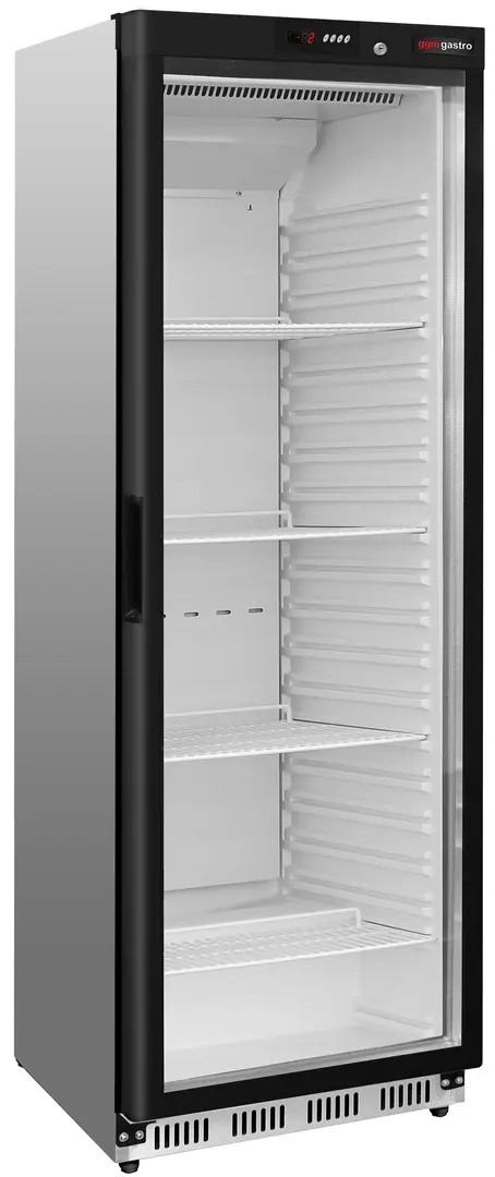 Dulap frigorific GGM Gastro Premium KSS400HGN (Black/Inox)