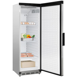 Холодильный шкаф GGM Gastro Premium KSS400HN (Inox/Black) Thumb