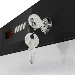Холодильный шкаф GGM Gastro Premium KSS400HN (Inox/Black) Thumb