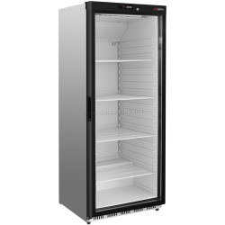 Dulap frigorific GGM Gastro Premium KSS600HGN (Black/Inox)