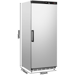 Dulap frigorific GGM Gastro Premium KSS600HN (Inox/Black) Thumb