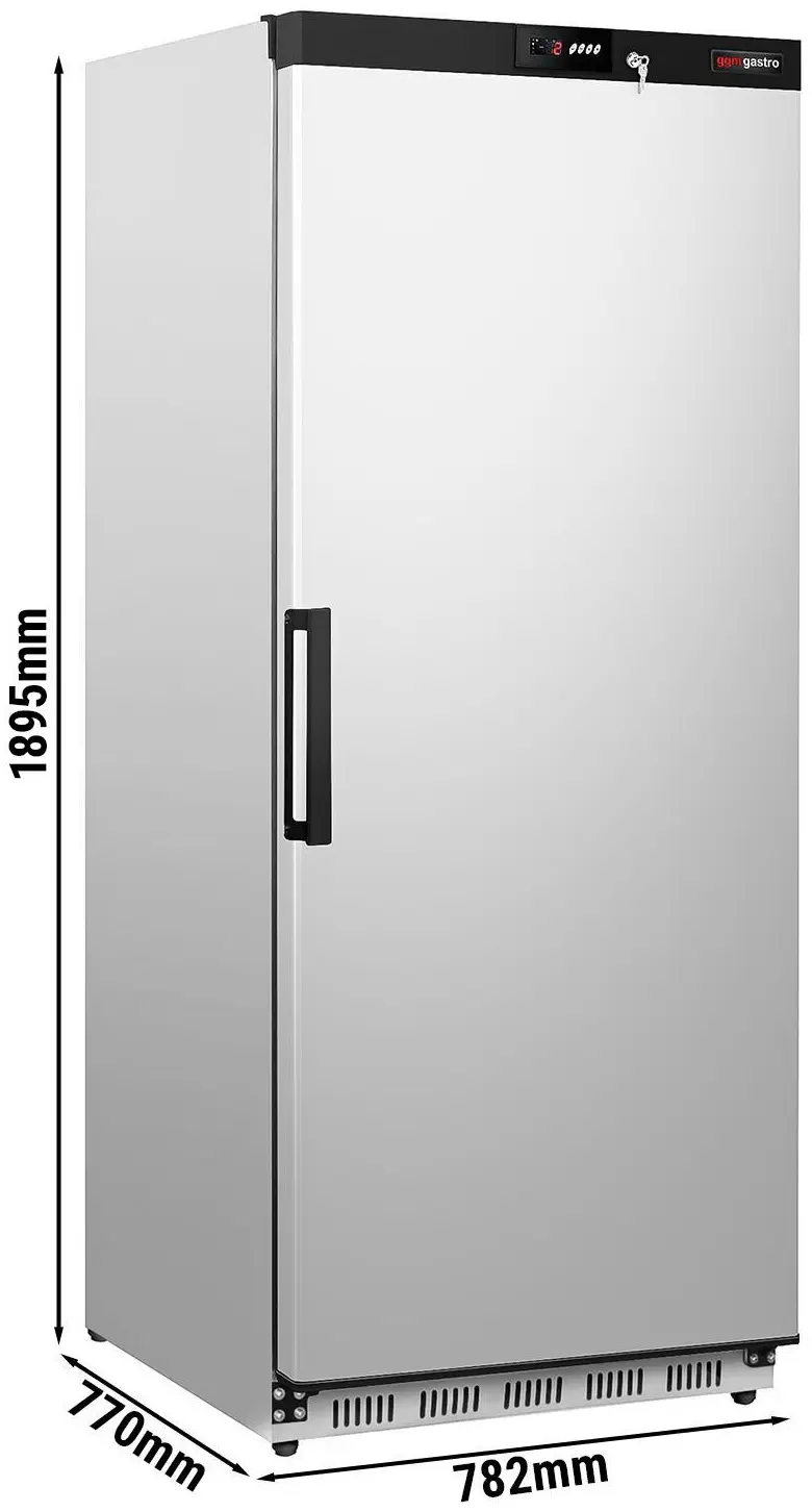 Dulap frigorific GGM Gastro Premium KSS600HN (Inox/Black) - 12