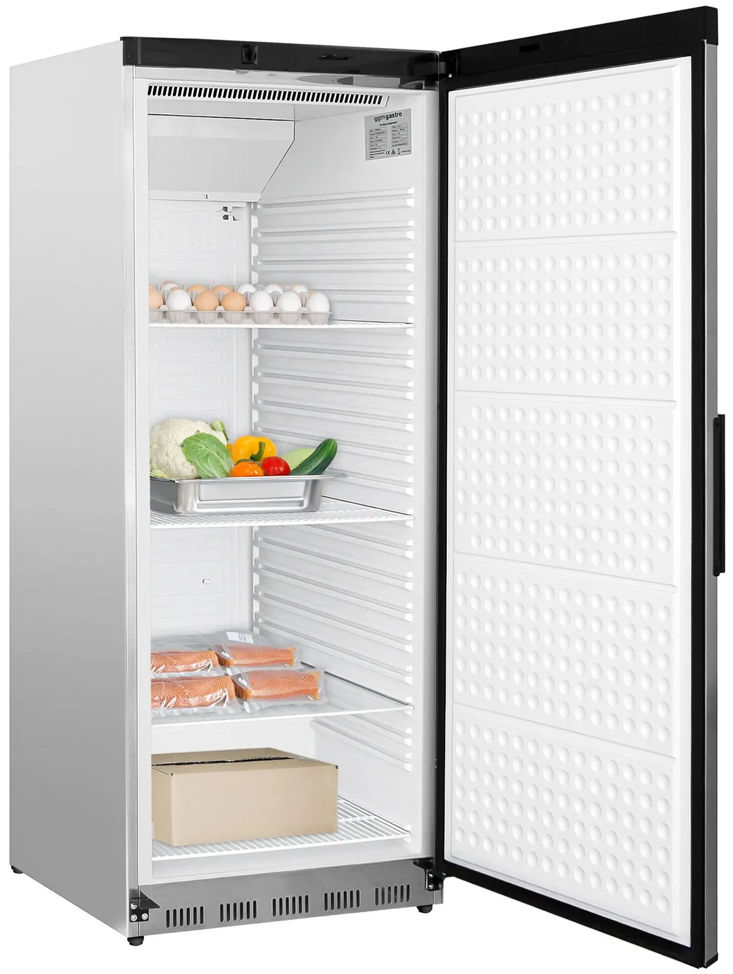 Dulap frigorific GGM Gastro Premium KSS600HN (Inox/Black) - 4