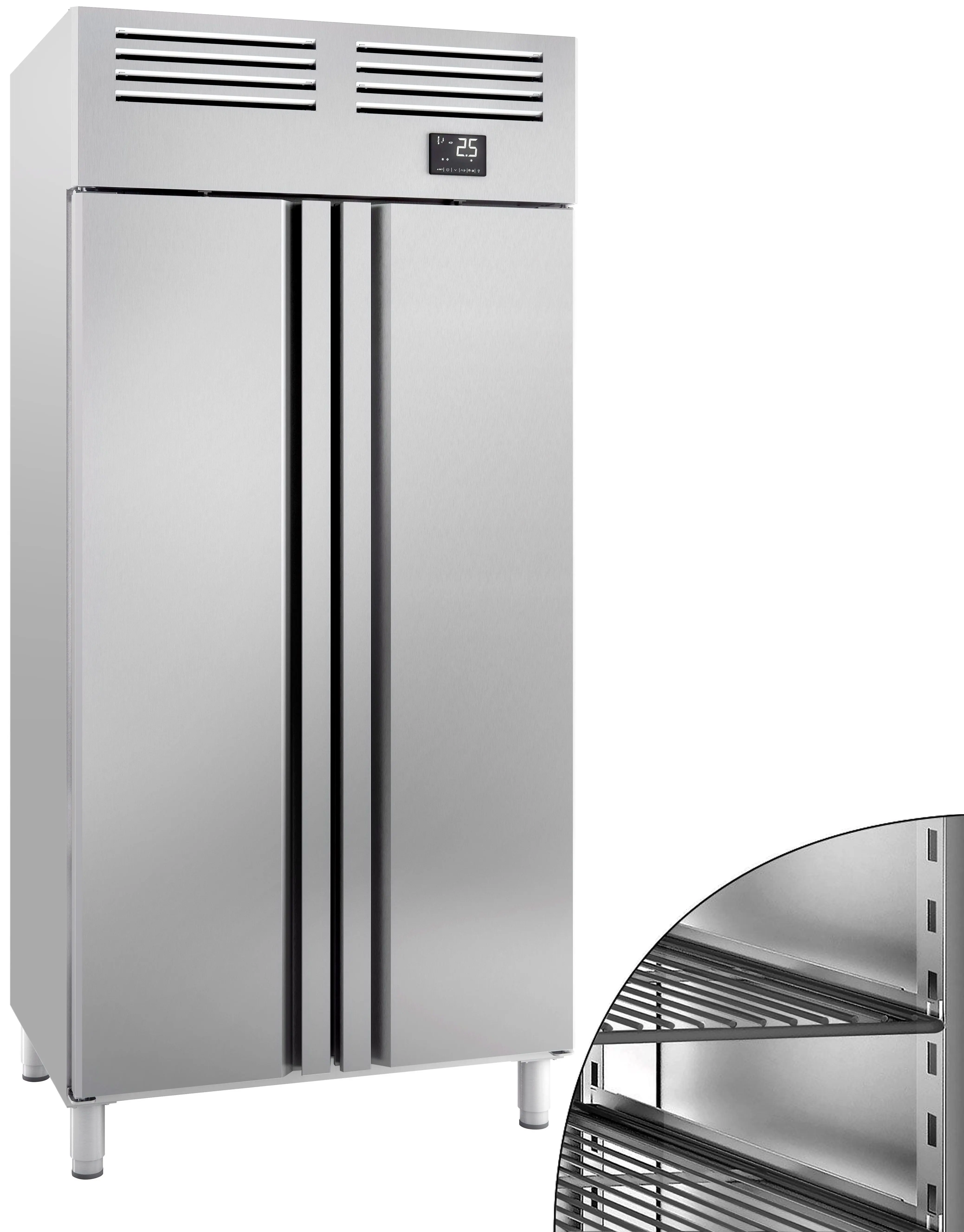 Dulap frigorific GGM Gastro Premium Plus KGI107T2 (Inox) - 7