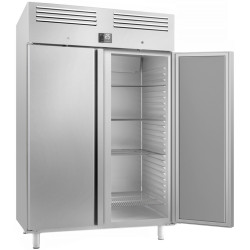 Холодильный шкаф GGM Gastro Premium Plus KGI148T2 (Inox) Thumb