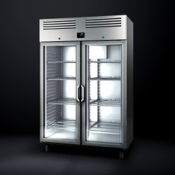 Dulap frigorific GGM Gastro Premium Plus KGI148T2G (Inox) Thumb