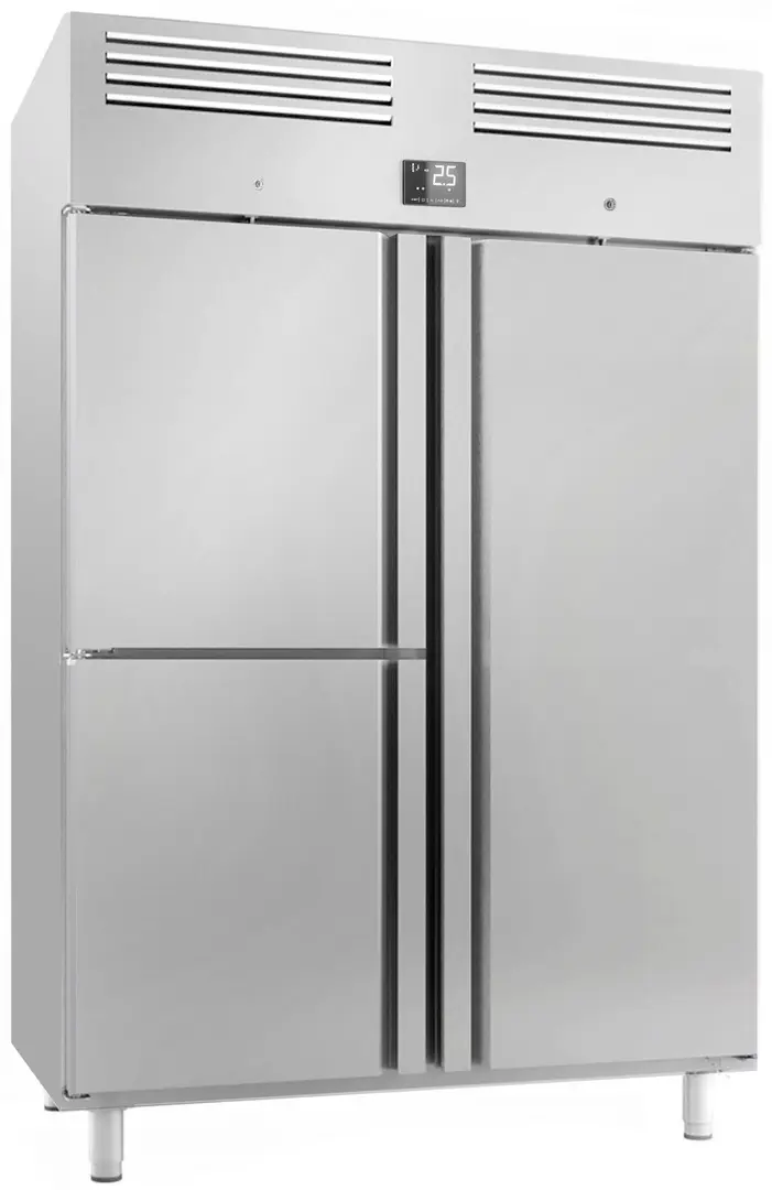 Холодильный шкаф GGM Gastro Premium Plus KGI148T3 (Inox)