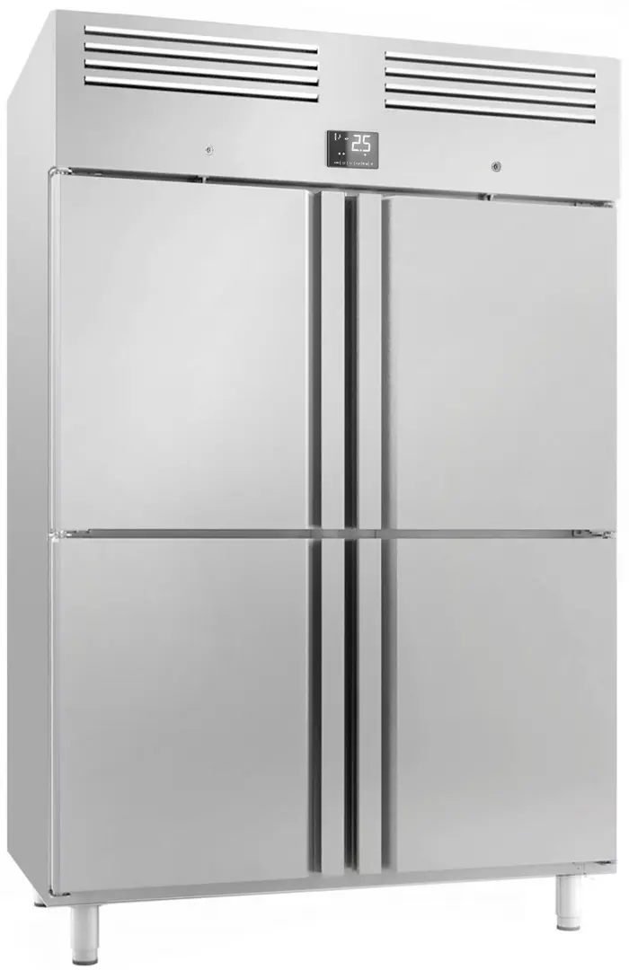 Холодильный шкаф GGM Gastro Premium Plus KGI148T4 (Inox)