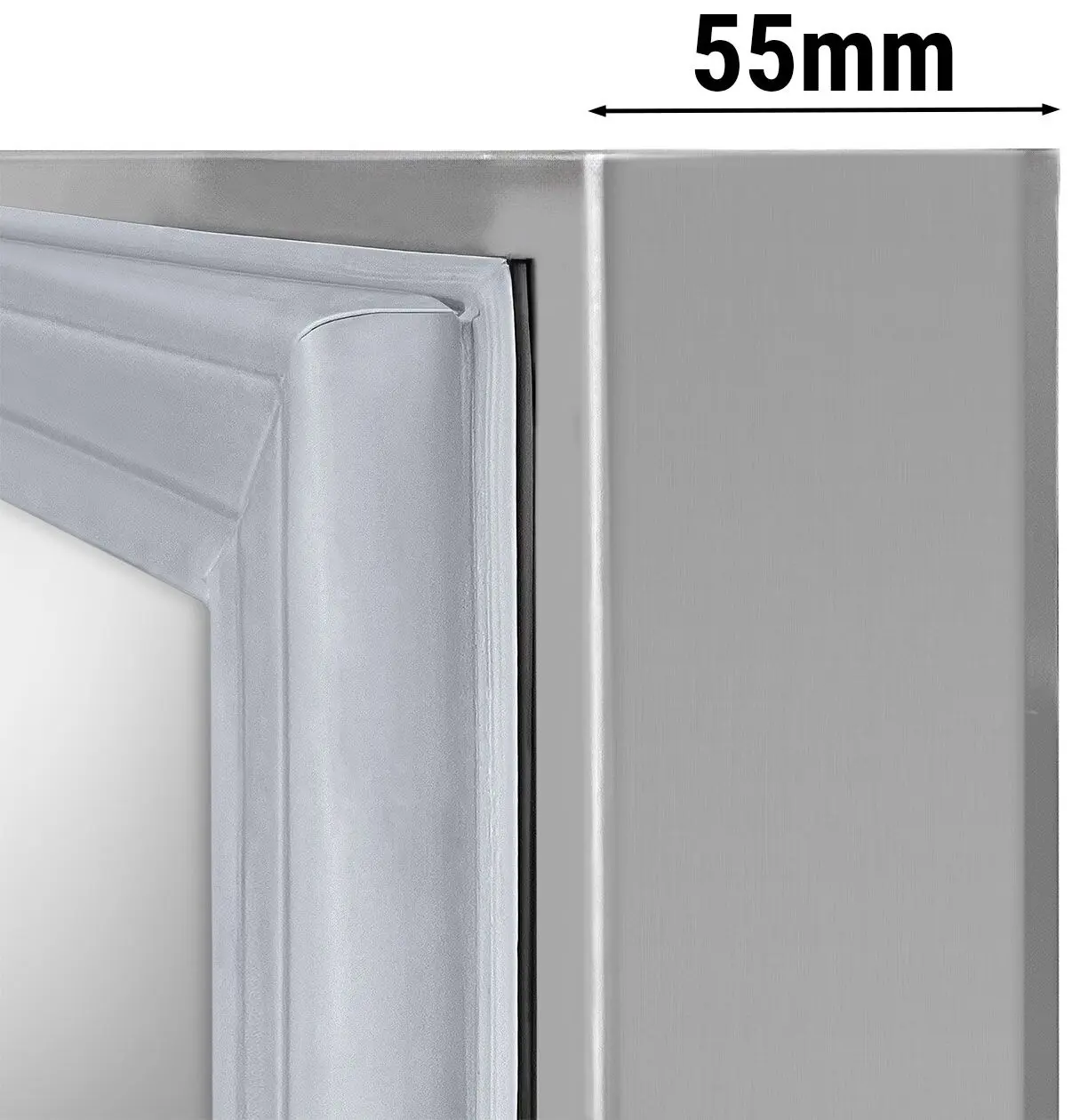 Dulap frigorific GGM Gastro Premium Plus KGI57T1 (Inox) - 6