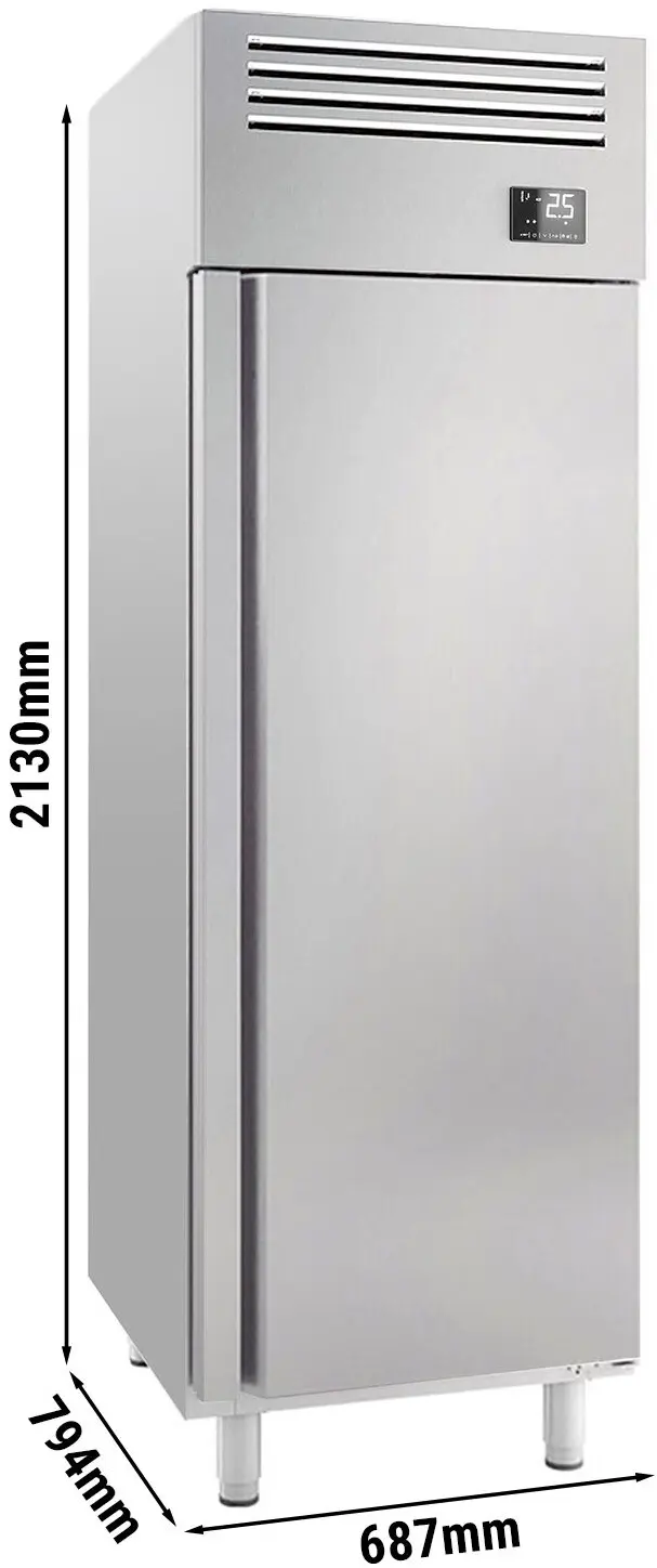 Dulap frigorific GGM Gastro Premium Plus KGI78T1 (Inox) - 8