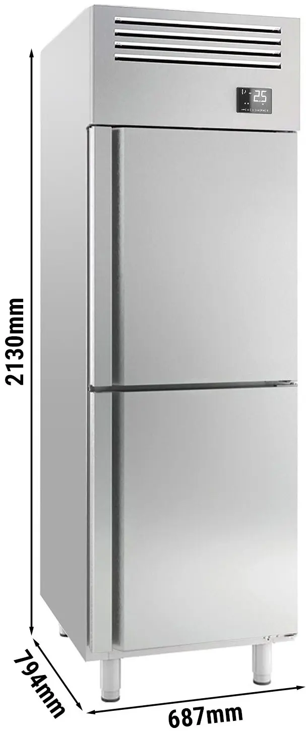 Dulap frigorific GGM Gastro Premium Plus KGI78T2 (Inox) - 10