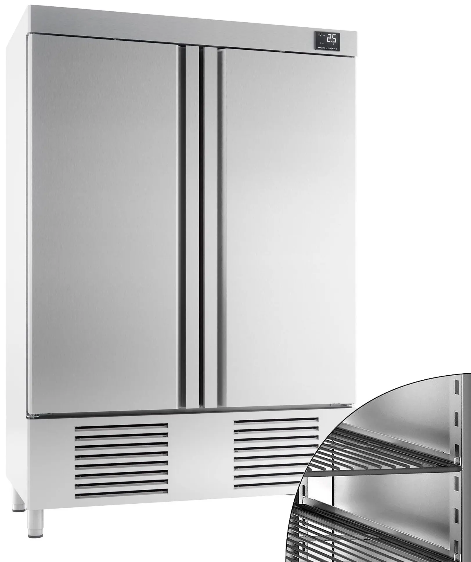 Dulap frigorific GGM Gastro Premium Plus KSI147T2 (Inox) - 8