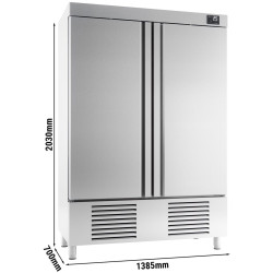 Dulap frigorific GGM Gastro Premium Plus KSI147T2 (Inox) Thumb