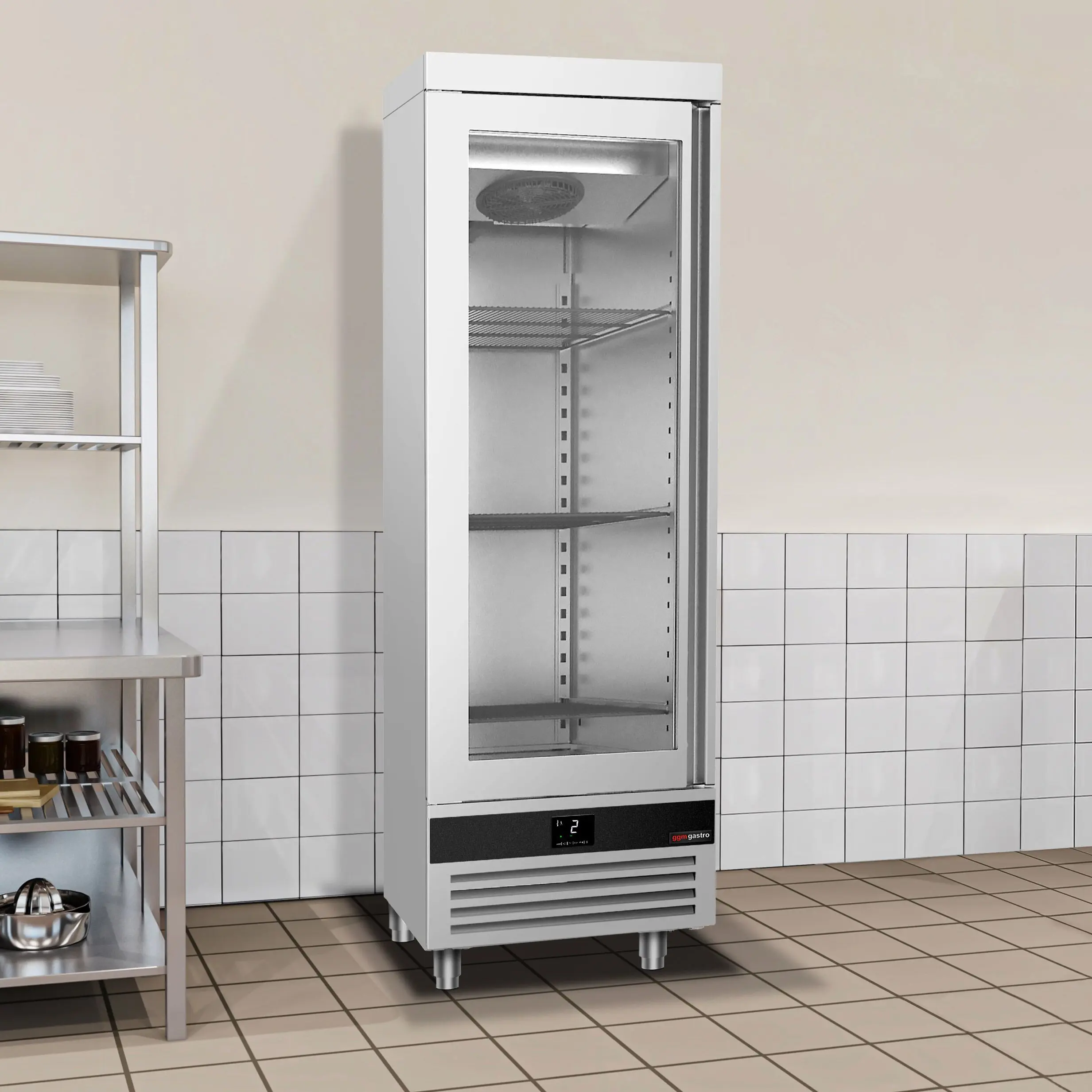 Dulap frigorific GGM Gastro Premium SKND600-1G (Inox) - 8